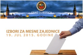 Izbori za mesne zajednice 19. jula
