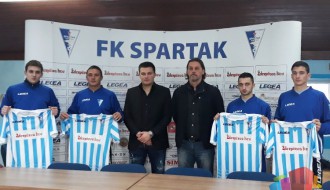 Fudbal: Spartak predstavio nove igrače