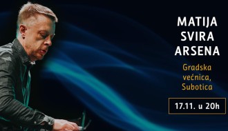 Hitovi Arsena Dedića u izvedbi sina Matije 17. novembra u Velikoj većnici