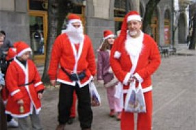 Mikulaši na ulicama Subotice