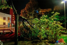 Snažno nevreme pogodilo Suboticu