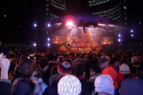 Organizovani doček Nove godine na glavnom gradskom trgu u Subotici