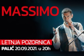 Koncert Masima Savića 20. septembra na Letnjoj pozornici