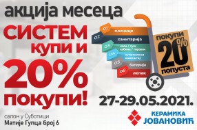Akcija meseca u "Keramici Jovanović"