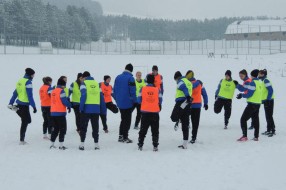 ŽFK "Spartak" na prvom pripremnom treningu na snežnom Zlatiboru