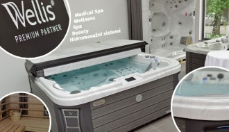 Otvoren izložbeni prostor velnes opreme