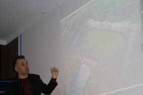 Održano predavanje Dejana Mrkića "Stadion Kralja Petra II - 77 godina subotičke arene"