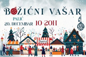 Božićni vašar 20. decembra na Velikoj terasi