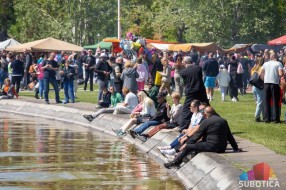 Palić tokom "Prvomajskog uranka" posetilo blizu 100 hiljada ljudi