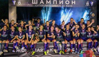 Fudbal: „Golubice“ proslavom  titule prvaka Srbije okončale prvenstvo