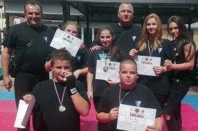 Tri zlatne medalje kikboksera Spartaka u Novom Bečeju