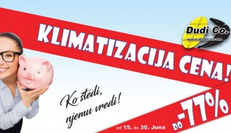 Velika Dudi Co klimatizacija cena