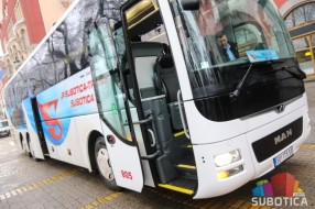 Predstavljen MAN-ov autobus iz obnovljenog voznog parka "Subotica-transa"