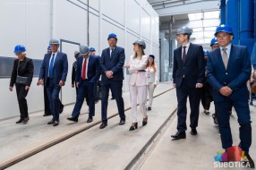 Ministarka privrede obišla nove hale „Tatravagonke Bratstvo“ u Subotici