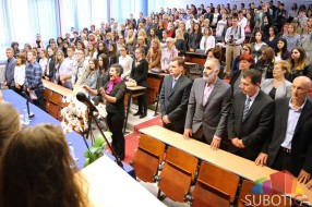 Na Ekonomskom fakultetu upriličen svečani prijem brucoša