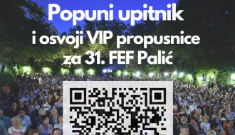 Popuni upitnik i osvoji VIP propusnice za 31. Festival evropskog filma na Paliću