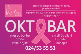 Besplatni pregledi grudi i mladeža do 20. oktobra
