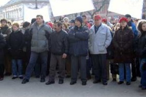 Protest radnika u Beogradu