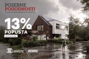 Akcija u "Jovistu" - popust na "Elite Synego REHAU" proizvode od 13. do 20. maja