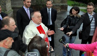 Osveštan toranj i krov Senćanske crkve