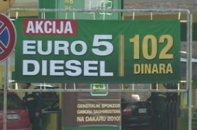 Eurodizel po ceni od 102 dinara