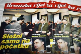 10 godina od prvog broja novina "Hrvatska riječ"