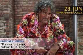 Predstava "Kakva ti je žena, takav ti je život" 28. juna na Letnjoj pozornici