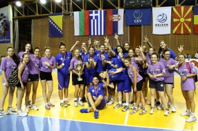 Odbojkašice Srbije juniorske prvakinje Balkana za 2014. godinu