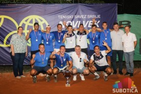 Tenis: Seniori Spartaka osvojili titulu nakon pobede nad Crvenom zvezdom u velikom finalu