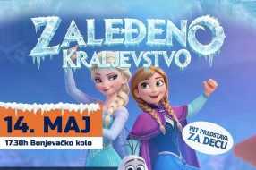 Dečja predstava "Zaleđeno kraljevstvo" u HKC "Bunjevačko kolo"