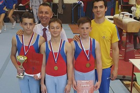 Gimnastičarima Partizana prvo mesto na Prvenstvu Srbije