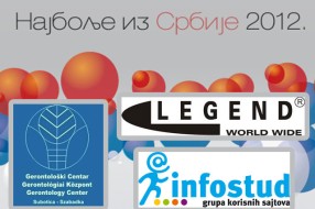 Gerontološki, Legend i Infostud u trci za "Najbolje iz Srbije"