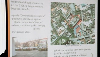 Javna rasprava o projektu podzemnih garaža