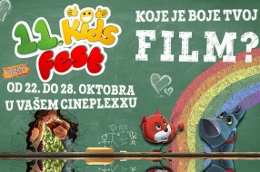U četvrtak počinje 11. "Kids fest" - revija najboljih filmova za decu