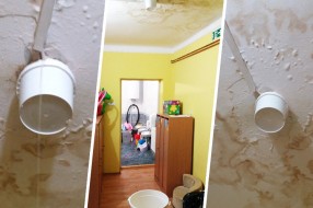 Vrtić "Veverica" i dalje prokišnjava, nadležni poručuju da uskoro sledi sanacija