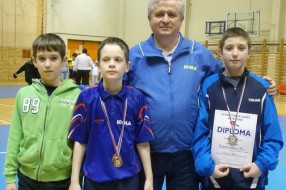 Stonoteniseri Spartaka nastupili na Prvenstvu Vojvodine za mlađe kadete