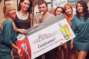 Staropramen karaoke izazov u Staroj piceriji - voditeljka: Marija Kilibarda
