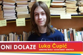 Oni dolaze: Luka Čupić, đak generacije OŠ "Jovan Mikić"