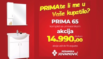 Najtraženiji klasični model kupatilskog elementa po akcijskoj ceni u salonu "Keramike Jovanović"