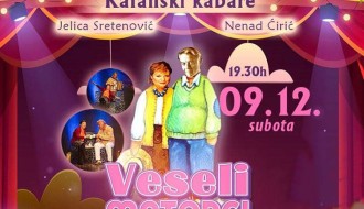 Kafanski kabare "Veseli matorci" 9. decembra u "Nepkeru"