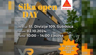 "Sika open day" u sredu u kompaniji VR Union