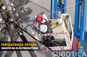 Isključenja struje za petak (25. jul)