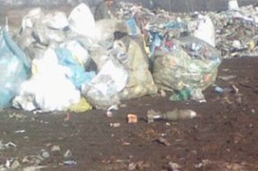 Minobacačka granata na gradskoj deponiji