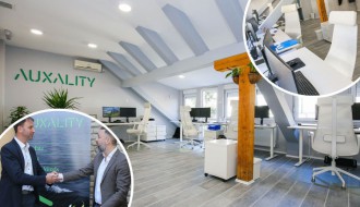 Otvorena kancelarija kompanije "Auxality"