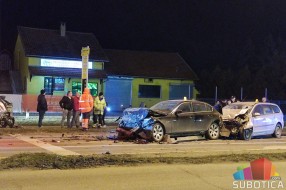 Lančani sudar kod Roda megamarketa, velika materijalna šteta, ima povređenih