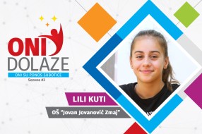 Oni dolaze: Lili Kuti, učenica OŠ "Jovan Jovanović Zmaj" i članica Plivačkog kluba "Spartak"