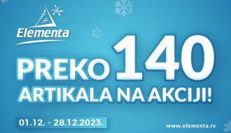 Velika praznična akcija u "Elementi"