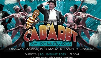 Urbana komedija Dragana Marinkovića Mace "Dva i po muškarca" 26. avgusta na Letnjoj pozornici