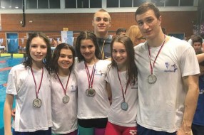 Plivači Spartaka-Prozivke osvojili 21 medalju na Zimskom prvenstvu Vojvodine