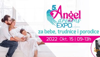 5. "Angel dreams" sajam za bebe, trudnice i porodice u subotu, 15. oktobra